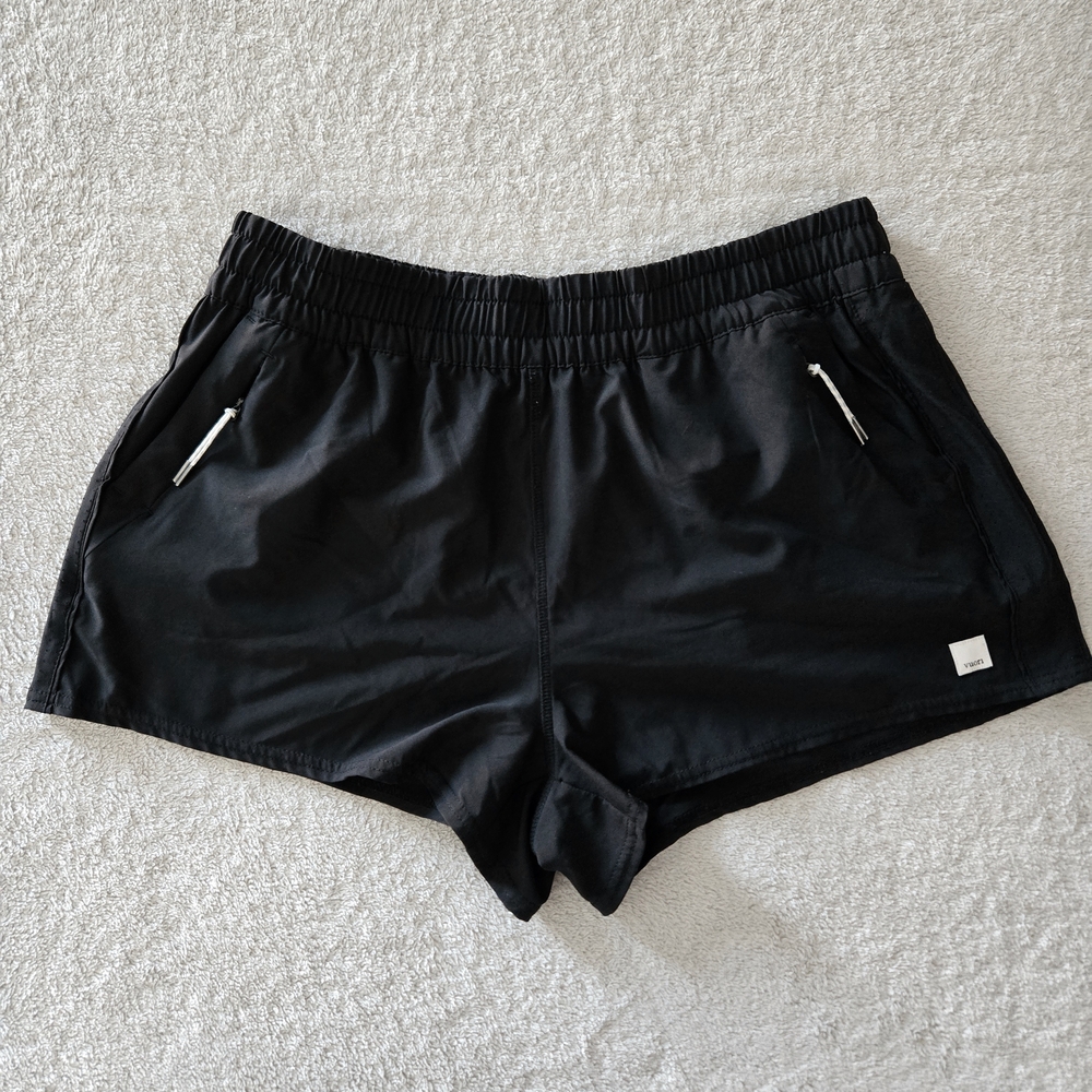 Vuori Dash Shorts Black Women's Shorts Large